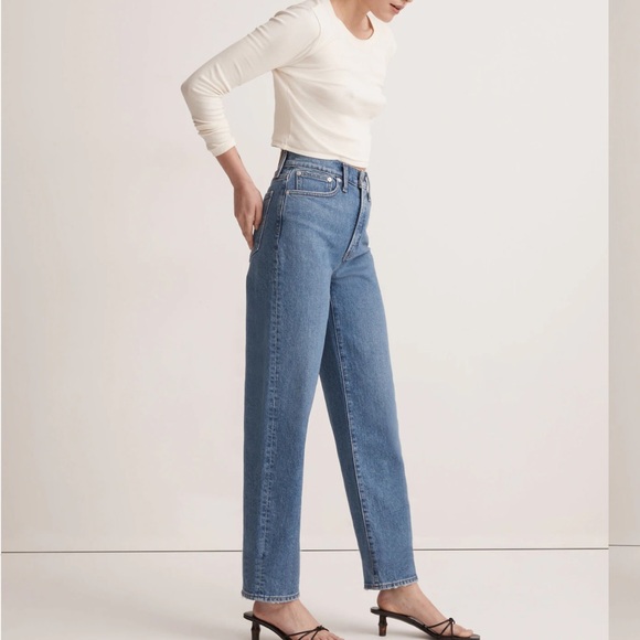 Madewell Vintage Straight Jean Earlwood Wash High Rise Size 26 - Picture 2 of 9
